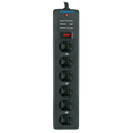 Furman SS-6 Strip Surge Protector, 6 Outlet, 15A 120V