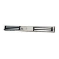 Alarm Controls 600D Standard Double Magnetic Lock, 600lbs., 12 or 24 VDC, Field Selectable
