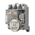 Alarm Controls EXP-1 Momentary Action Switch, PUSH TO EXIT
