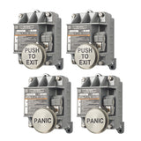 Alarm Controls EXP-1 Momentary Action Switch, PUSH TO EXIT
