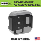 HIDEit ATV4K | 1st + 2nd Gen Apple TV 4K Wall Mount
