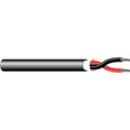 West Penn AQ226BK1000 14/2 Stranded Unshielded Audio Cable, AQUASEAL Direct Burial CL3, FPL, 1000' (304.8m), Reel, Black
