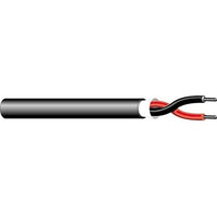 West Penn AQC224GY1000 18/2 Stranded Unshielded AQUASEAL Audio Cable, Indoor/Outdoor, CM, 1000' (304.8m), Reel, Gray