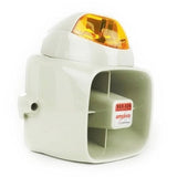 Potter SSX-52SA SSX-52 Series 120dB Durable Siren Strobe, Amber Lens Color (4150025)