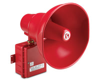 Federal Signal ASUH Hazardous Location Amplified Speaker, UL, 30 watt, 24VDC, Red
