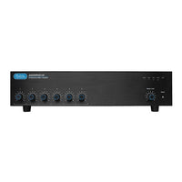 AtlasIED AA200PHD-CE 6-Input Mixer Amplifier with Automatic System Test (PHD), 200W, CE Listed
