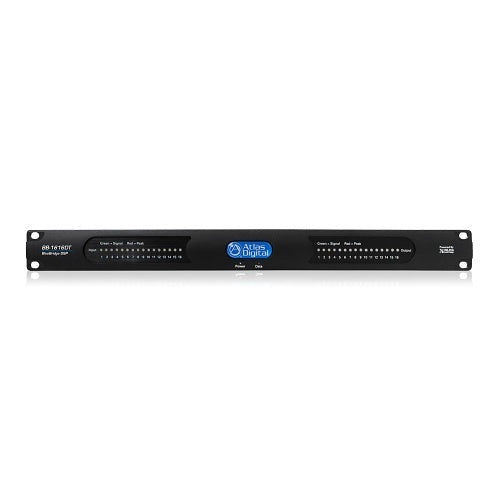 AtlasIED BB-1616DT BlueBridge 16x16 Networkable DSP Device with Dante ...