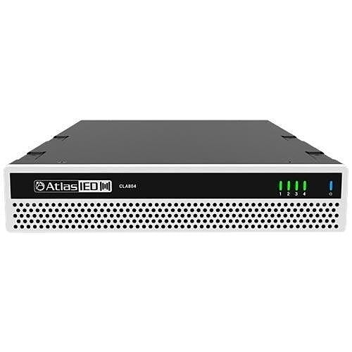 AtlasIED CLA804 4-Channel Multi Impedance Power Share Amplifier, 1RU ...