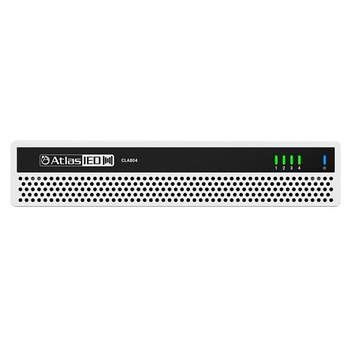 AtlasIED CLA804 4-Channel Multi Impedance Power Share Amplifier, 1RU ...