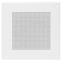 AtlasIED D161-8 Series 8" In-Ceiling Speaker with 4W 25V/70V Transformer, Square Baffle, White
