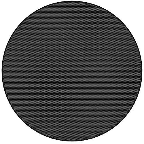 AtlasIED FAP63T-BEGR 6.5" Coaxial In-Ceiling Speaker with 32W 70V, 100V Transformer, Ported Enclosure, Safety First Mounting System and Round Black Edgeless Grill