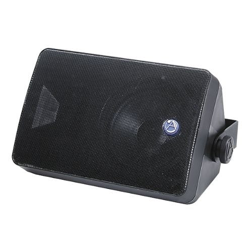 AtlasIED SM52TEN-B Certified 5.25" 2-Way All Weather Speaker with 30-Watt 70V/100V Transformer, Black