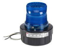 Federal Signal AV1-LED-120B AV1 Series LED Light / Sounder Combination, 120VAC, N3R, Pipe-Surface Mount, Blue