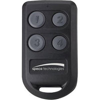 Speco AWRT4 Long Range Transmitter, 200' Read Range, 5-Pack, Black