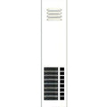 Alpha AM492/08 8-Button Speaker Module, Aluminum