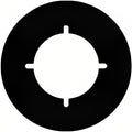 Alpha AP-4 Adapter Plate, 4" or Less Hole