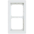 Alpha MT2W 2HX1W Module Panel Frame, White
