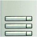 Alpha N3130/AL 3-Button Nexa Panel Module, Aluminum