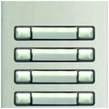 Alpha N3280/AL 8-Port Butt Nexa Panel Module, Aluminum