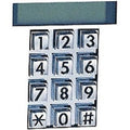 Alpha PM200KP Replacement Keypad for TE903 and TE904 Series Masters, Keypad and PC Board Behind Keypad