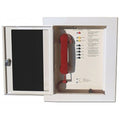 Alpha RCC2505CS AlphaRefuge 2100 Series Refuge Command Center, 5-Unit Capacity, Surface, Lockable, Painted Cabinet