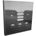 Alpha 2001SS Flush Mount Apartment Station, Stainless Steel