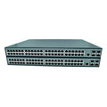 American Fiberteck AFI510-22GAT-2CAT-2S-P460 Managed Switch, 22-Port RJ45 with Power over Ethernet PoE, 22-Port, Black