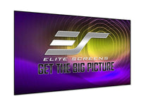 Elite Screens AR152H-CLR5 152" Edge Free Ceiling Ambient Light Rejecting Fixed Frame Projector Screen, StarBright, HDTV 16:9