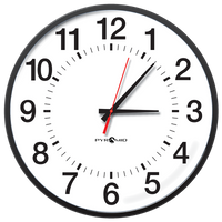 Pyramid SEA7AALDRB SYNC POE Analog 17 Clock