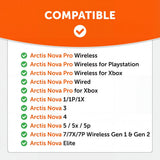 WC Silicone HeadbandZ for Arctis Nova Headsets