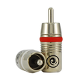 Cleerline BCRCAP50 RCA Male Connectors BC Series 50 Pack