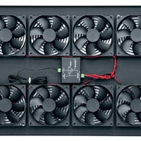 Middle Atlantic BGR-552FT-FC BGR Series 552 CFM Fan Top with Controller for BGR Series Racks