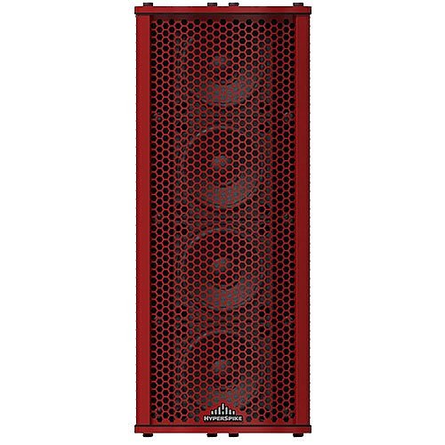 System Sensor 90243A-802-05-L HyperSpike LineWave 4-Speaker Array, UL1480, 40W, Red