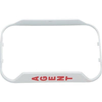 System Sensor BZGW-AG L-Series "AGENT" Bezel for Wall-Mount Horn Strobe, Works with CHRL, CHSRL, HRL, P2RL, SRL Models, White