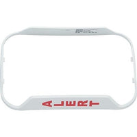 System Sensor BZGW-AL L-Series "ALERT" Bezel for Wall-Mount Horn Strobe, Works with CHRL, CHSRL, HRL, P2RL, SRL Models, White