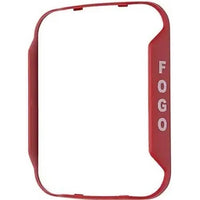 System Sensor BZSPR-PG L-Series "FOGO" Bezel for Wall-Mount Speaker, Works with SPRL, SPRL-BP10 Model, Red