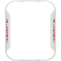 System Sensor BZW-AL L-Series BZW, Wall White Bezel Kit, for Wall Mount Horns, Strobes and Horn Strobes, "ALERT" Marking, 5-Pack