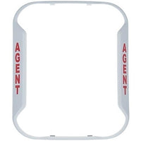 System Sensor BZW-PG L-Series "FOGO" Bezel for Wall-Mount Horn/Strobe, Works with CHWL, CHSWL, HWL, P2WL, SWL Model, White