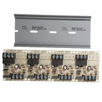 System Sensor R-14T Multi-Voltage Conventional Relay, 4-Gang (SPDT) Relay with 4 Activation LEDs