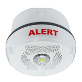System Sensor SPSCWKLED-CLR-ALRT Outdoor LED Speaker Strobe Ceiling, Alert, White