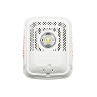 System Sensor SPSCWLED-CLR-ALERT L-Series Indoor Speaker Ceiling-Mounted LED Strobe, "ALERT", White