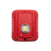 System Sensor SRLED-SP L-Series Wall-Mount Strobe with LED, "FUEGO" Marking, Red