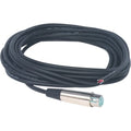 Bogen MAC 3-Pin XLR Female to Bare Wires Mic Cable, 25'