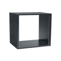 Middle Atlantic BRK12 Laminate 4-Post Rack, 17.9" Depth Floor Standing Cabinet, 12U RMS, Black