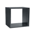 Middle Atlantic BRK12-22 BRK Wood Grain 4-Post Rack, 22" Depth Floor Standing Cabinet, 12U RMS, Black