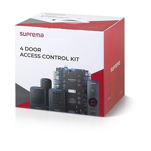 Suprema CST-4DR-D2GK CoreStation 4-Door Access Control Kit, CS-40 & 4 XPD2-GKDB