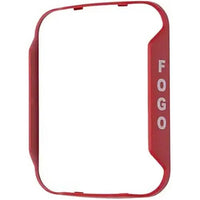 System Sensor BZR-PG L-Series "FOGO" Bezel for Wall-Mount Horn Strobe, Works with SRL, SPSRL, HRL Models, Red