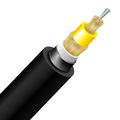 Cleerline TD006S2D9BN BendSafe 6 Strand OS2, Armored Direct Burial Distribution Tight Buffer, PE/OSP/Burial - 1000ft Spool