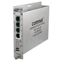 ComNet CLRFE4POEC 4-Channel Ethernet-over-Coax Extender with IEEE 802.3at 30W PoE