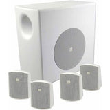 JBL Professional C50PACK Packaged Surface-Mount Subwoofer Satellite Loudspeaker System, Black